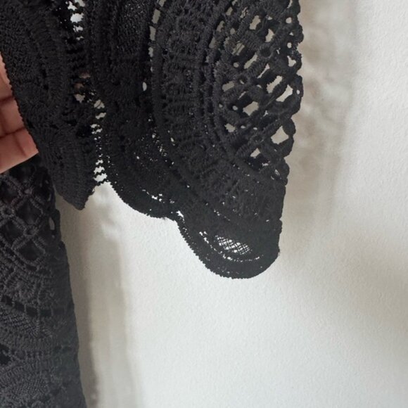 The Vintage Shop Lace Long Sleeve Mini Dress – Size Large (NWT) - Picture 6 of 16